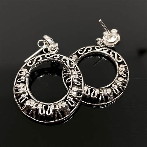designer ohrringe silber